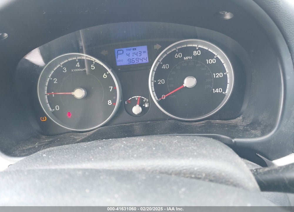 2010 HYUNDAI ACCENT GLS VIN: KMHCN4ACXAU516063