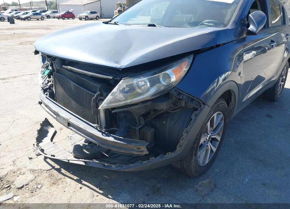 2014 KIA SPORTAGE LX VIN: KNDPB3AC9E7627538
