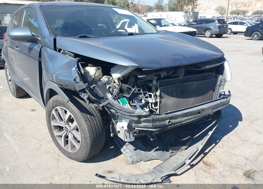 2014 KIA SPORTAGE LX VIN: KNDPB3AC9E7627538