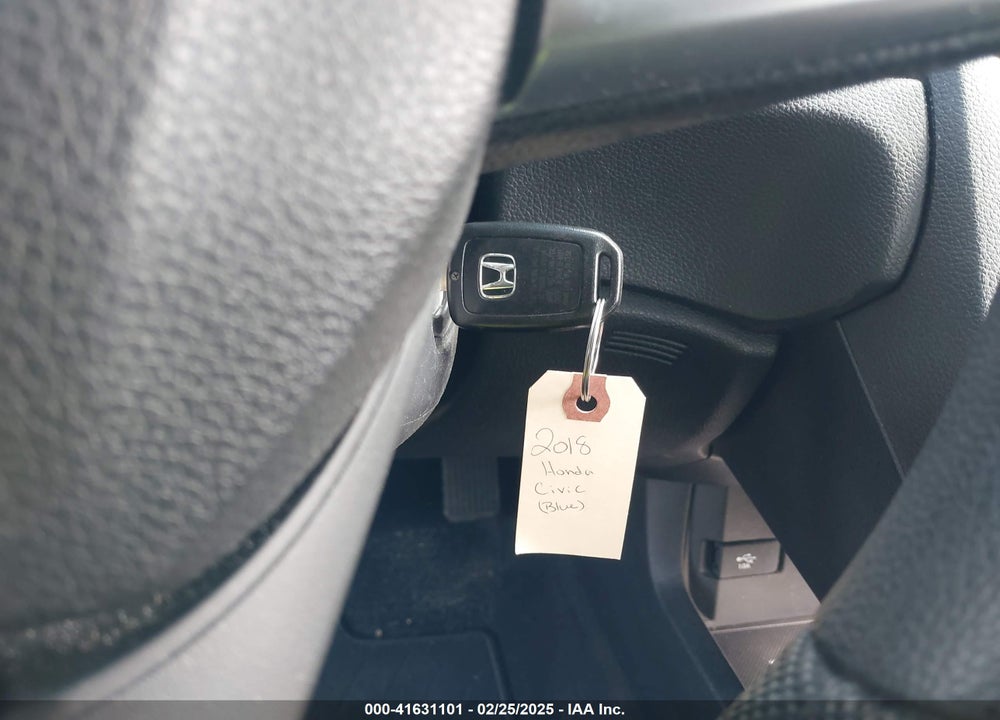 2018 HONDA CIVIC VIN: 2HGFC2F58JH610288