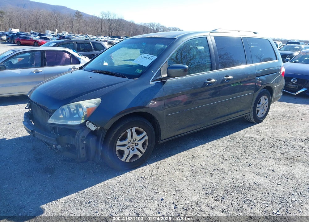 2006 HONDA ODYSSEY EX VIN: 5FNRL38476B410389