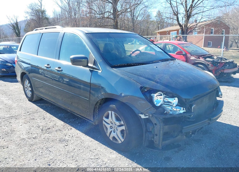2006 HONDA ODYSSEY EX VIN: 5FNRL38476B410389