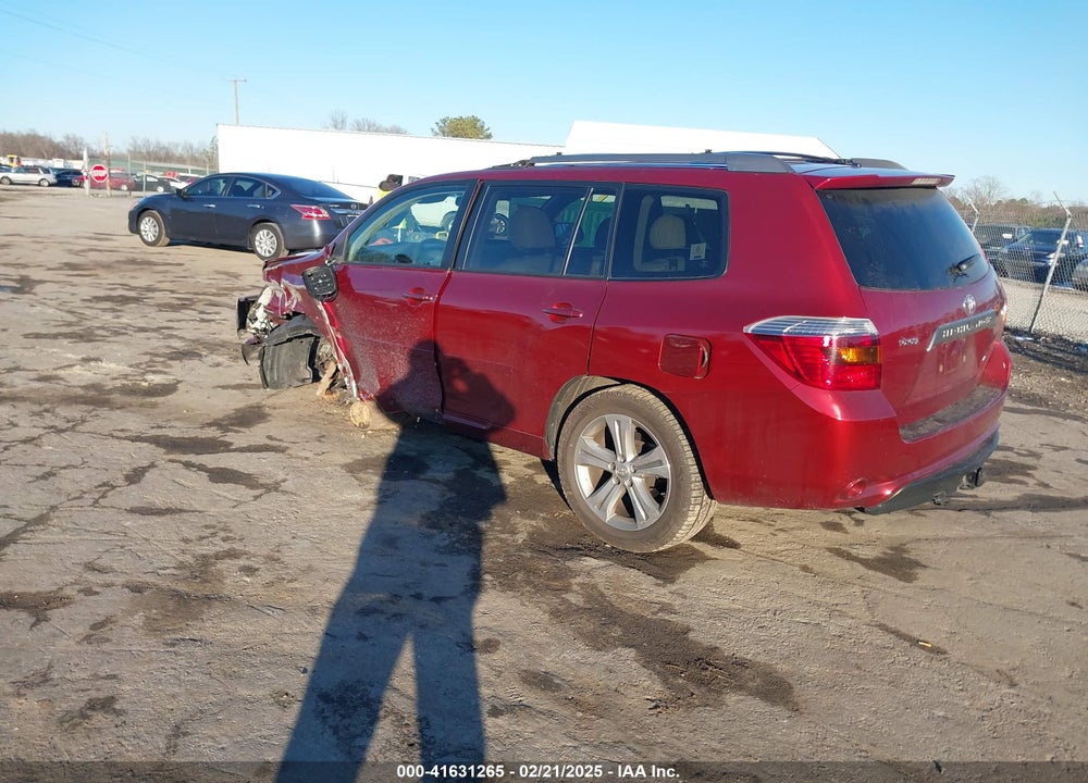 2008 TOYOTA HIGHLANDER VIN: JTEDS43A982049250