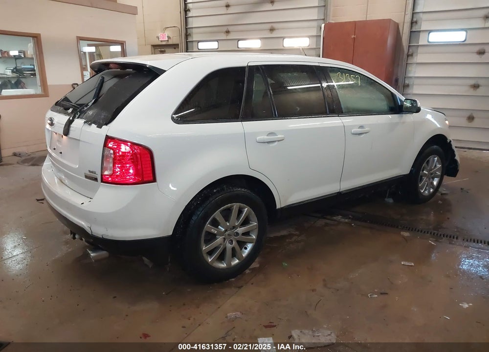 2013 FORD EDGE SEL VIN: 2FMDK3JC1DBE17603