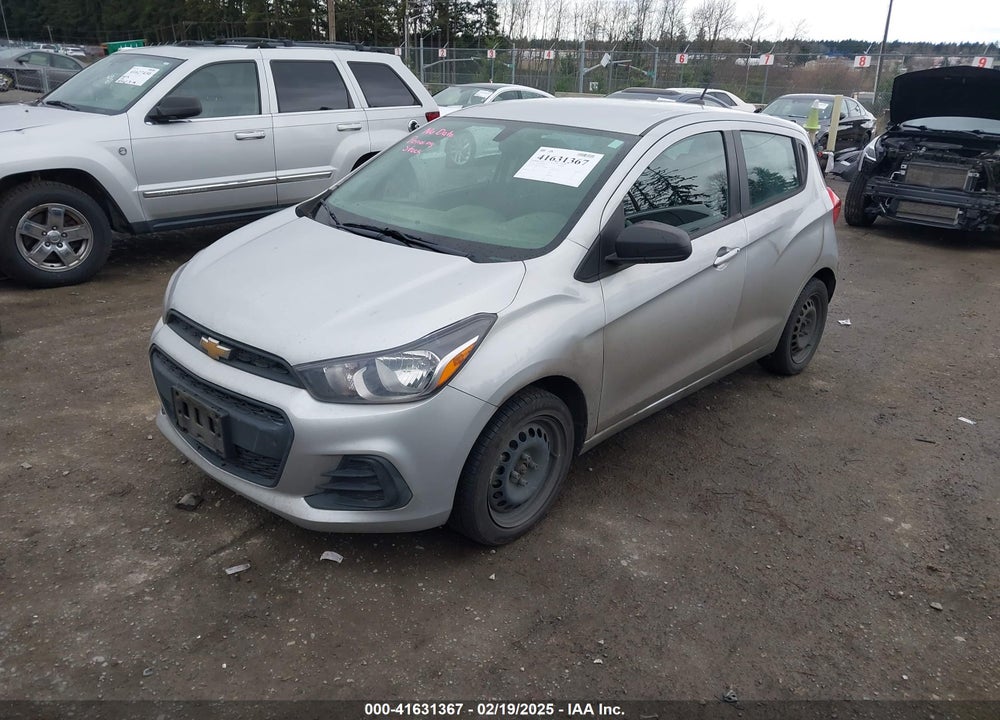 2017 CHEVROLET SPARK LS MANUAL VIN: KL8CA6SA9HC720564