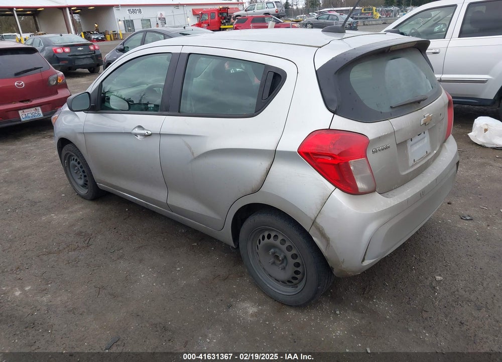 2017 CHEVROLET SPARK LS MANUAL VIN: KL8CA6SA9HC720564