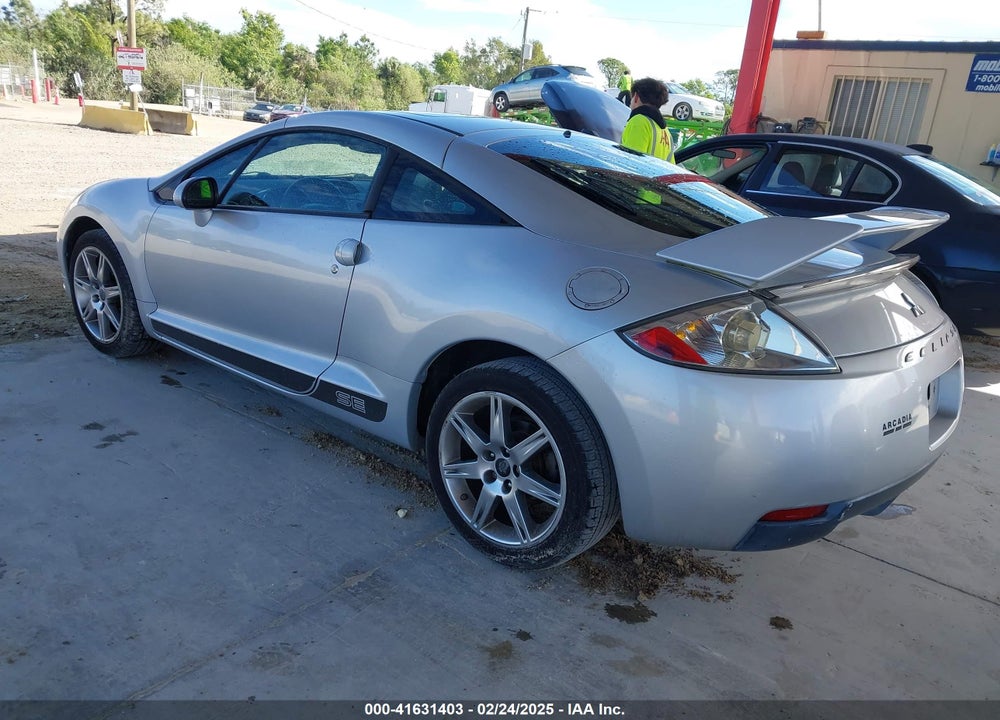 2008 MITSUBISHI ECLIPSE VIN: 4A3AK64F78E012027