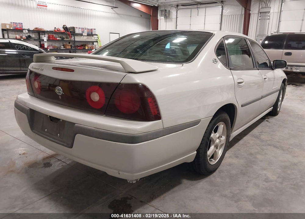 2003 CHEVROLET IMPALA LS VIN: 2G1WH52K139313656
