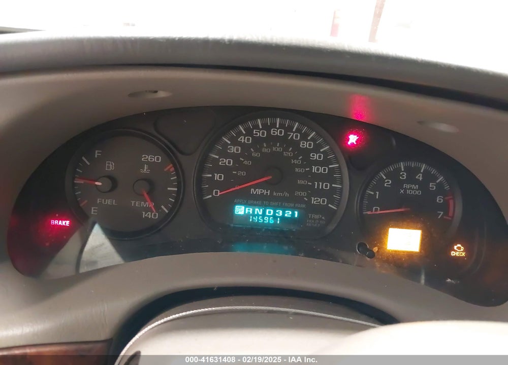 2003 CHEVROLET IMPALA LS VIN: 2G1WH52K139313656