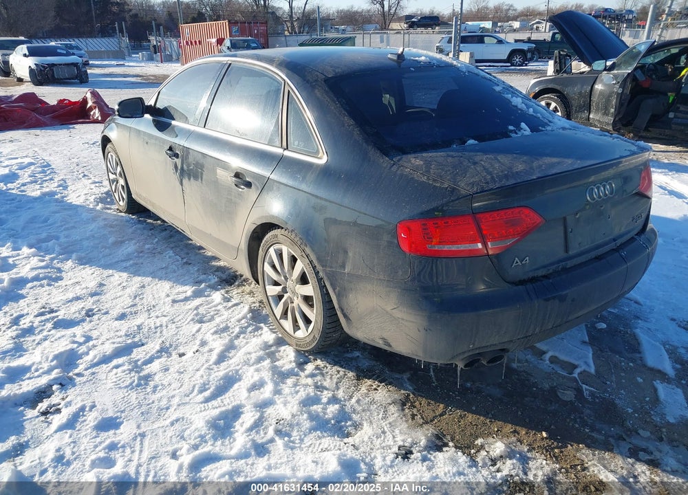 2012 AUDI A4 VIN: WAUBFAFL7CN018143