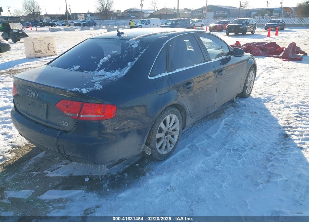 2012 AUDI A4 VIN: WAUBFAFL7CN018143