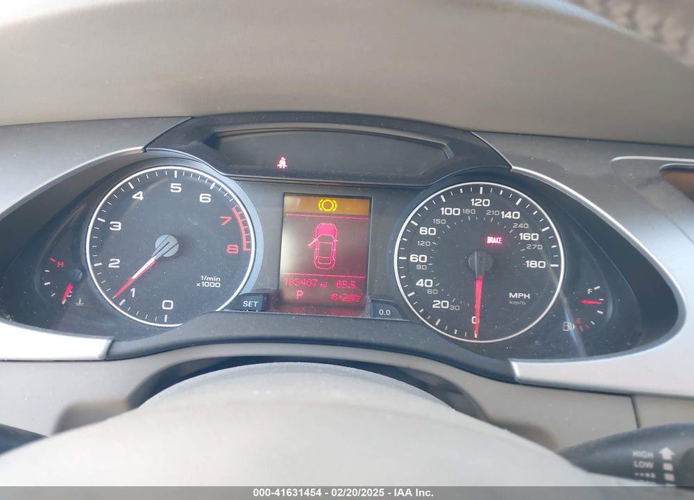 2012 AUDI A4 VIN: WAUBFAFL7CN018143