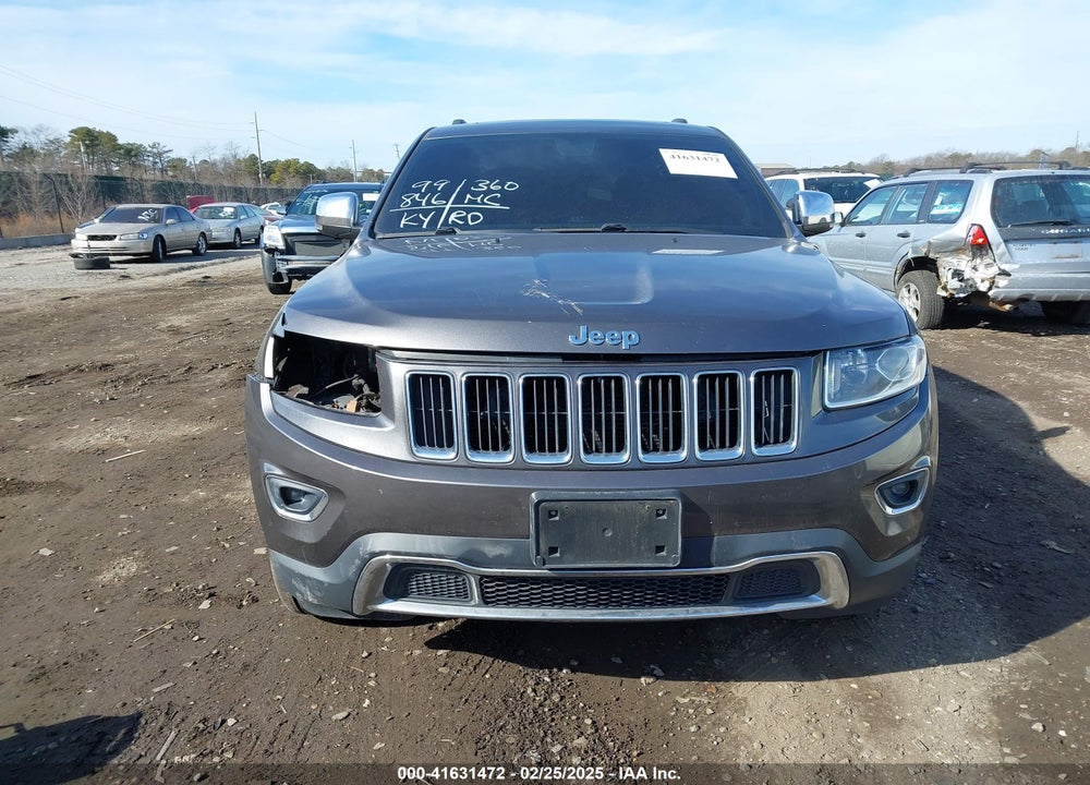 2014 JEEP GRAND CHEROKEE VIN: 1C4RJFBG6EC347260