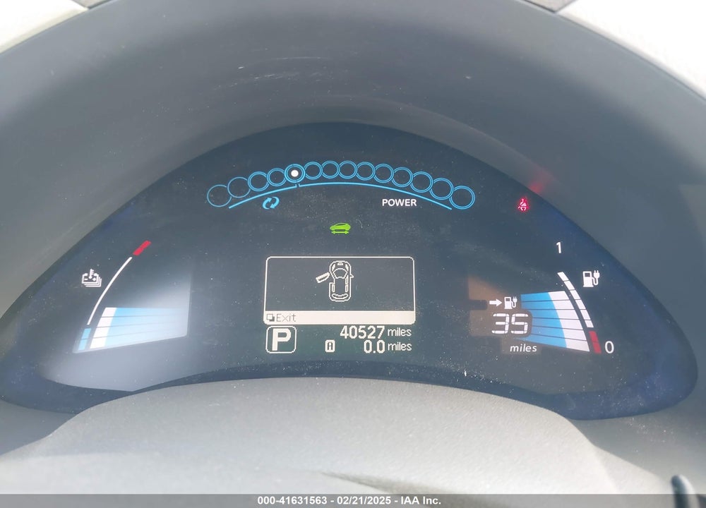 2012 NISSAN LEAF SV VIN: JN1AZ0CP1CT022971