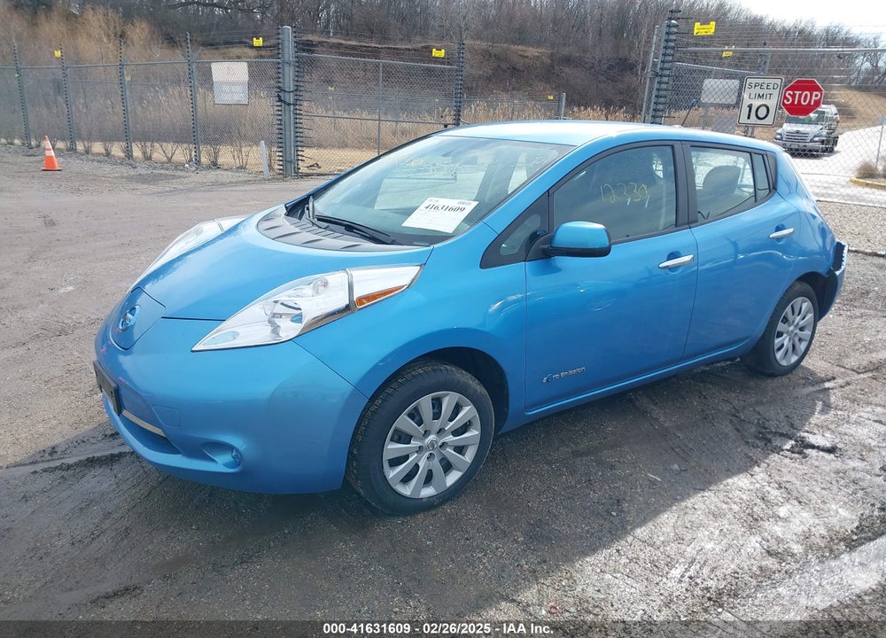 2013 NISSAN LEAF S VIN: 1N4AZ0CP8DC419615