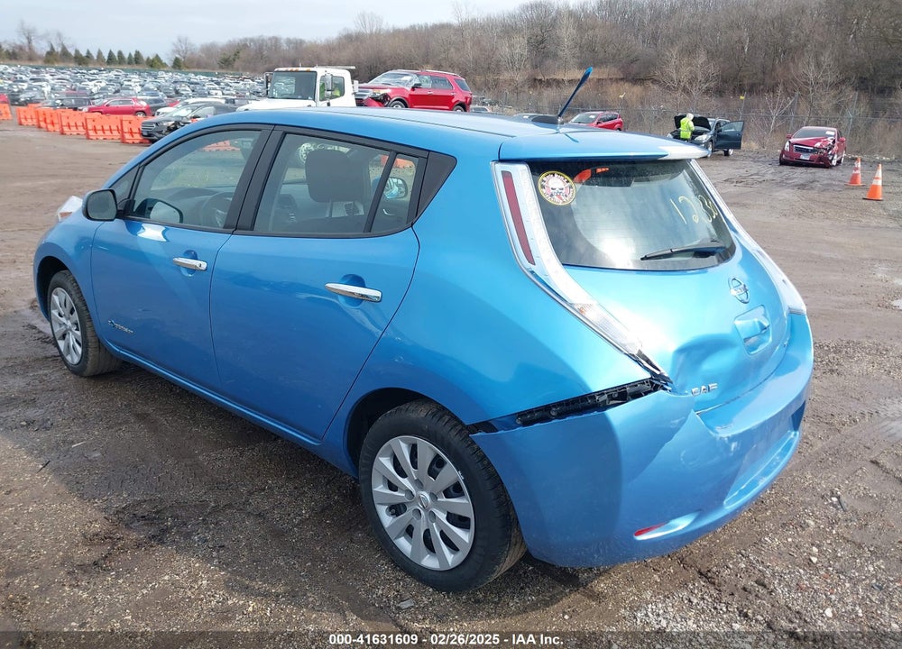 2013 NISSAN LEAF S VIN: 1N4AZ0CP8DC419615
