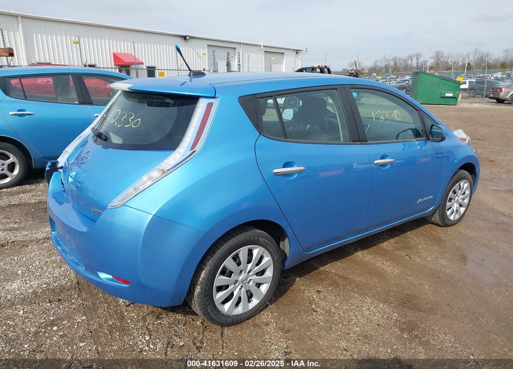 2013 NISSAN LEAF S VIN: 1N4AZ0CP8DC419615