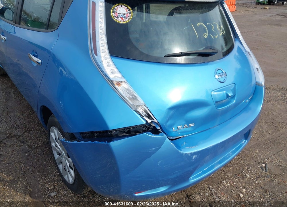 2013 NISSAN LEAF S VIN: 1N4AZ0CP8DC419615