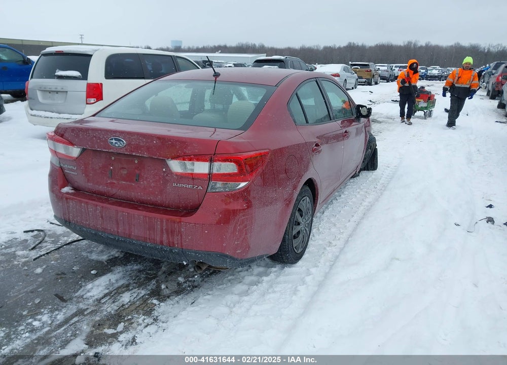 2018 SUBARU IMPREZA VIN: 4S3GKAA66J3605450