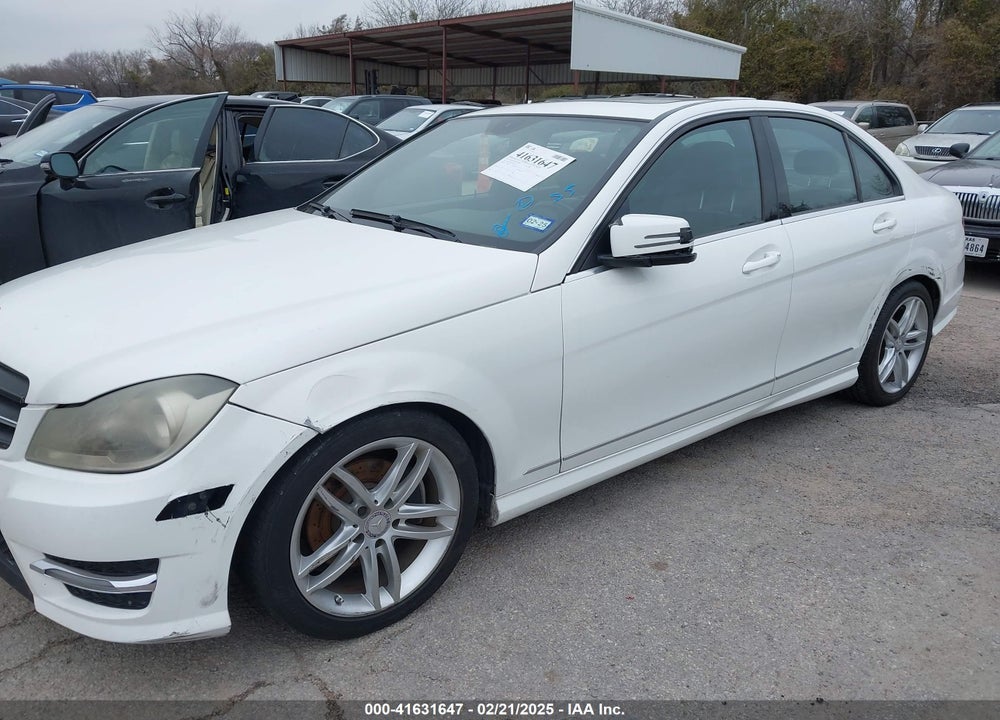 2013 MERCEDES-BENZ C 250 VIN: WDDGF4HBXDR265235