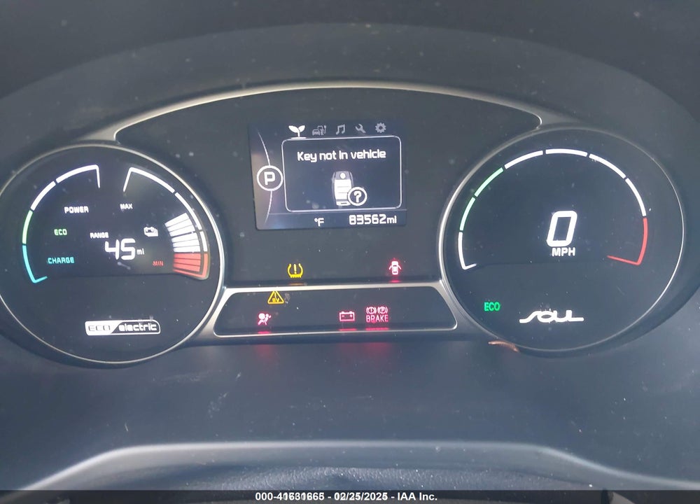 2016 KIA SOUL EV VIN: KNDJX3AE1G7016494