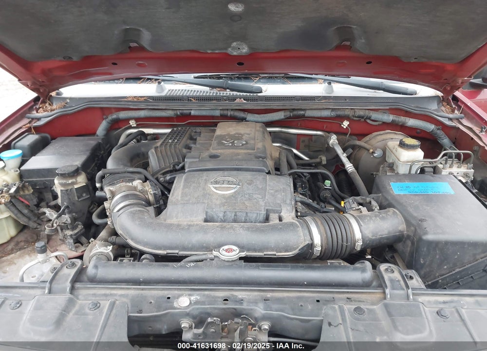 2008 NISSAN XTERRA S VIN: 5N1AN08U08C501358