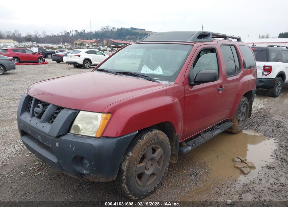 2008 NISSAN XTERRA S VIN: 5N1AN08U08C501358