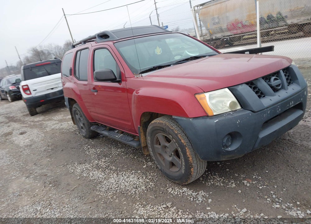 2008 NISSAN XTERRA S VIN: 5N1AN08U08C501358