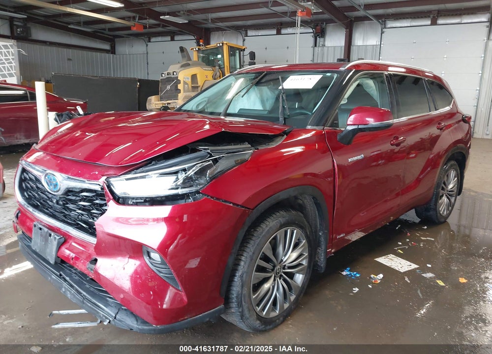 2021 TOYOTA HIGHLANDER HYBRID LIMITED VIN: 5TDDBRCH5MS015338