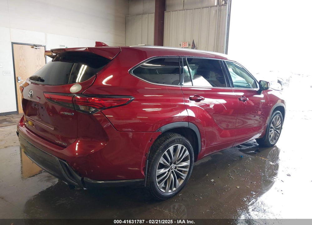 2021 TOYOTA HIGHLANDER HYBRID LIMITED VIN: 5TDDBRCH5MS015338