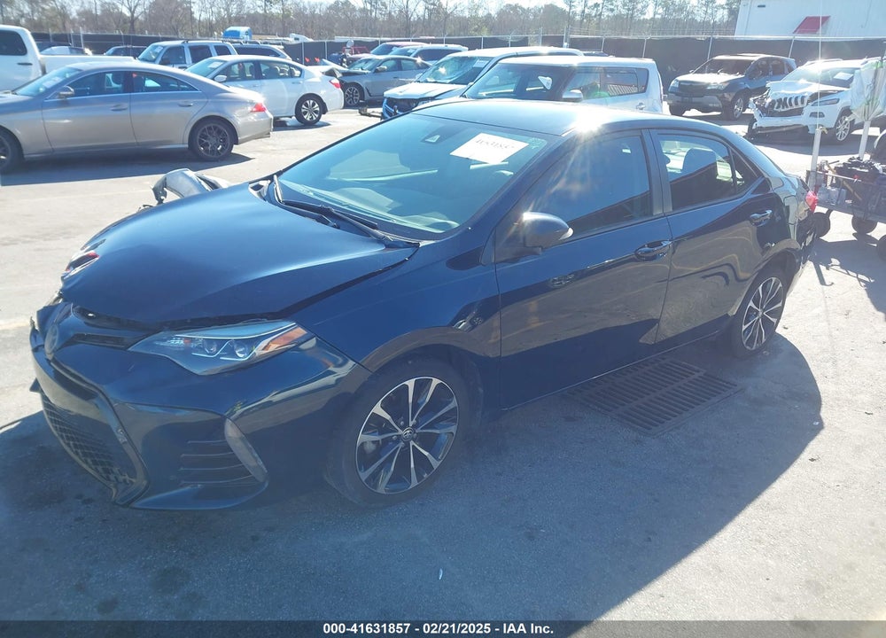 2018 TOYOTA COROLLA SE VIN: 2T1BURHE2JC031596