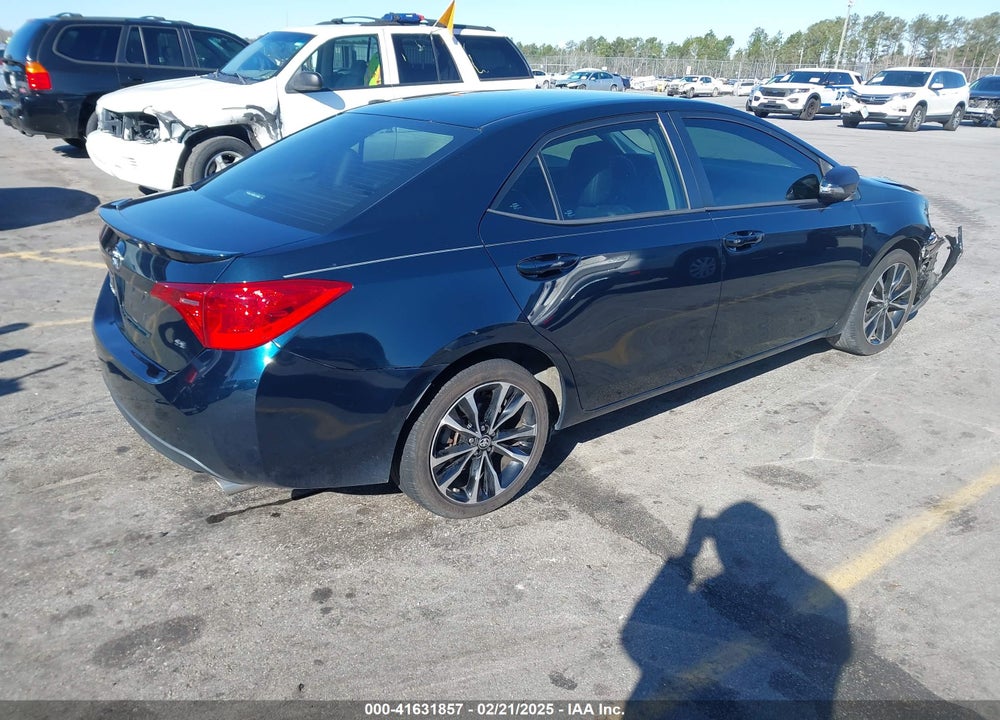 2018 TOYOTA COROLLA SE VIN: 2T1BURHE2JC031596