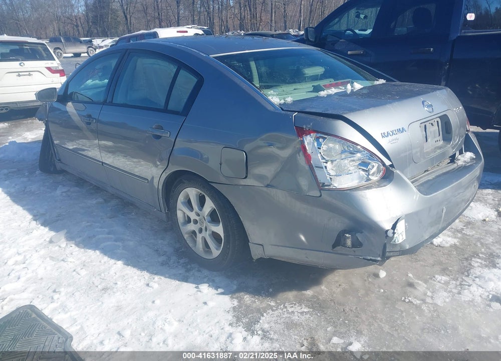 2007 NISSAN MAXIMA VIN: 1N4BA41E97C801662