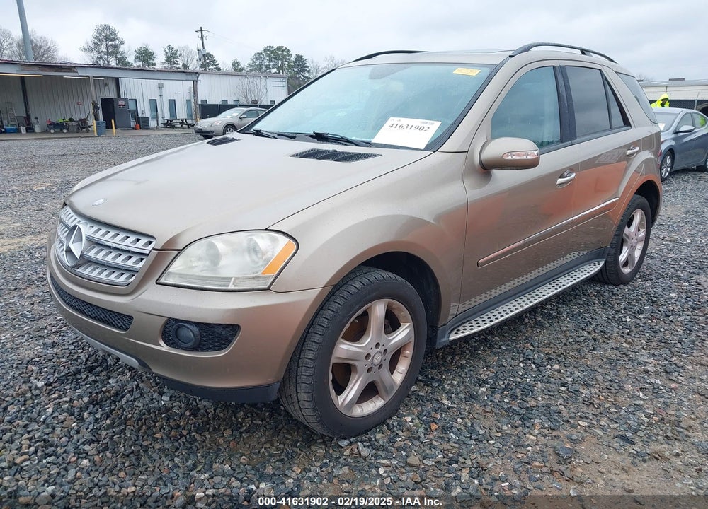 2008 MERCEDES-BENZ ML 350 4MATIC VIN: 4JGBB86EX8A350094