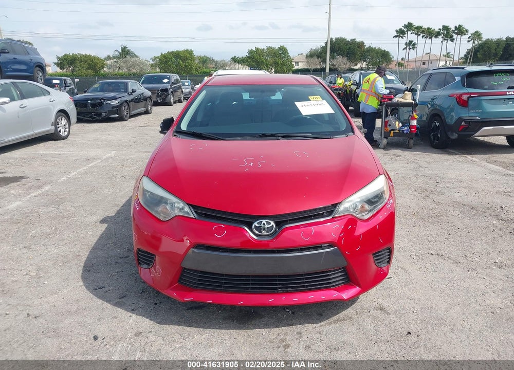 2016 TOYOTA COROLLA VIN: 5YFBURHE6GP568979