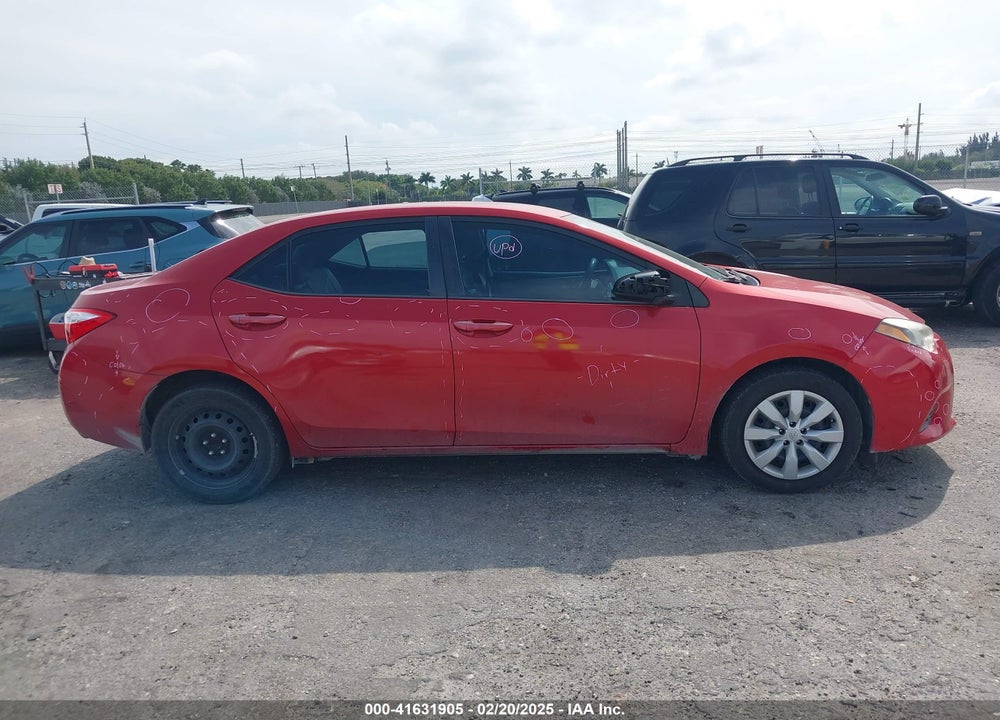 2016 TOYOTA COROLLA VIN: 5YFBURHE6GP568979