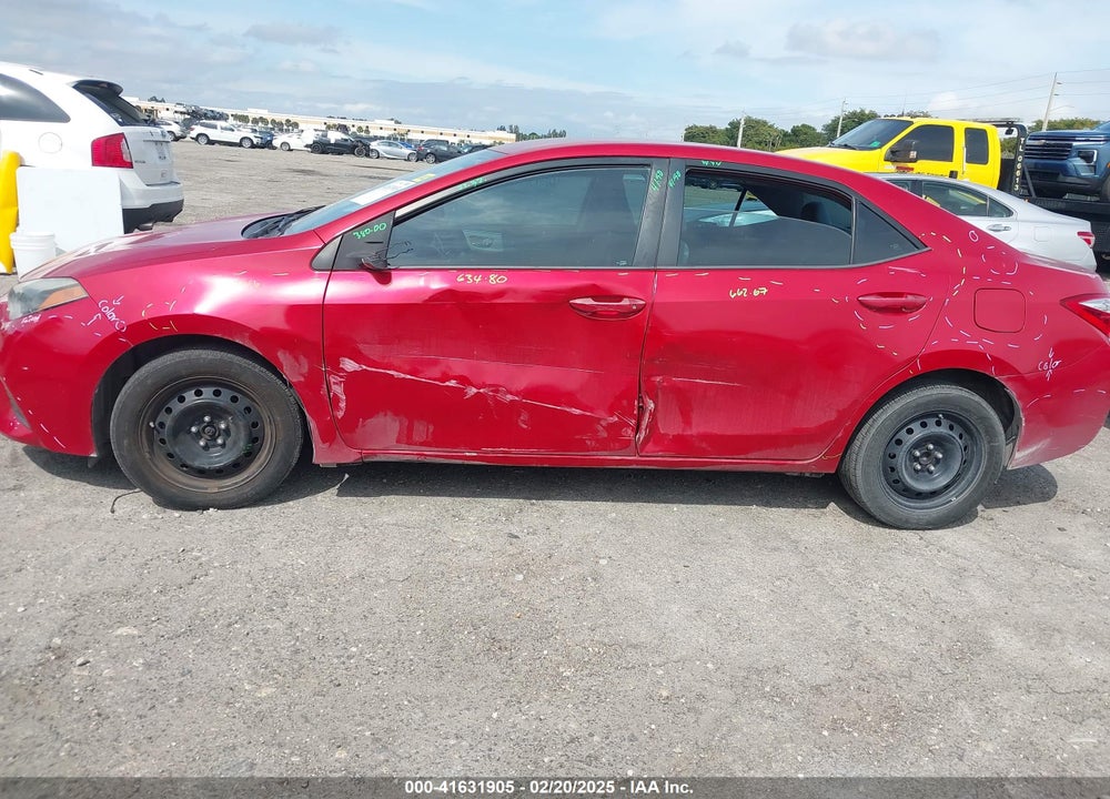 2016 TOYOTA COROLLA VIN: 5YFBURHE6GP568979
