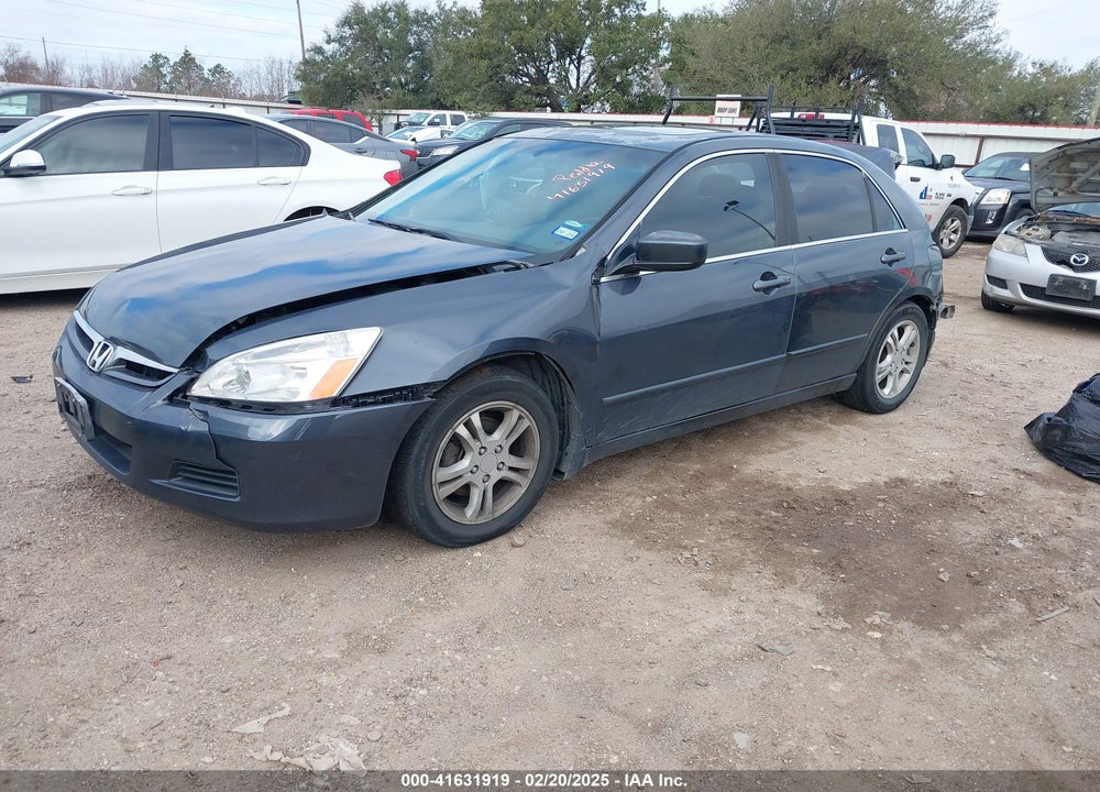 2007 HONDA ACCORD VIN: 1HGCM567X7A087950