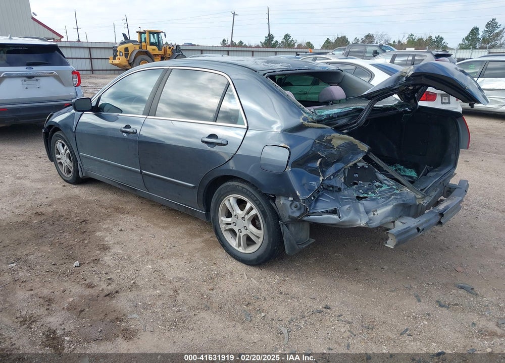 2007 HONDA ACCORD VIN: 1HGCM567X7A087950