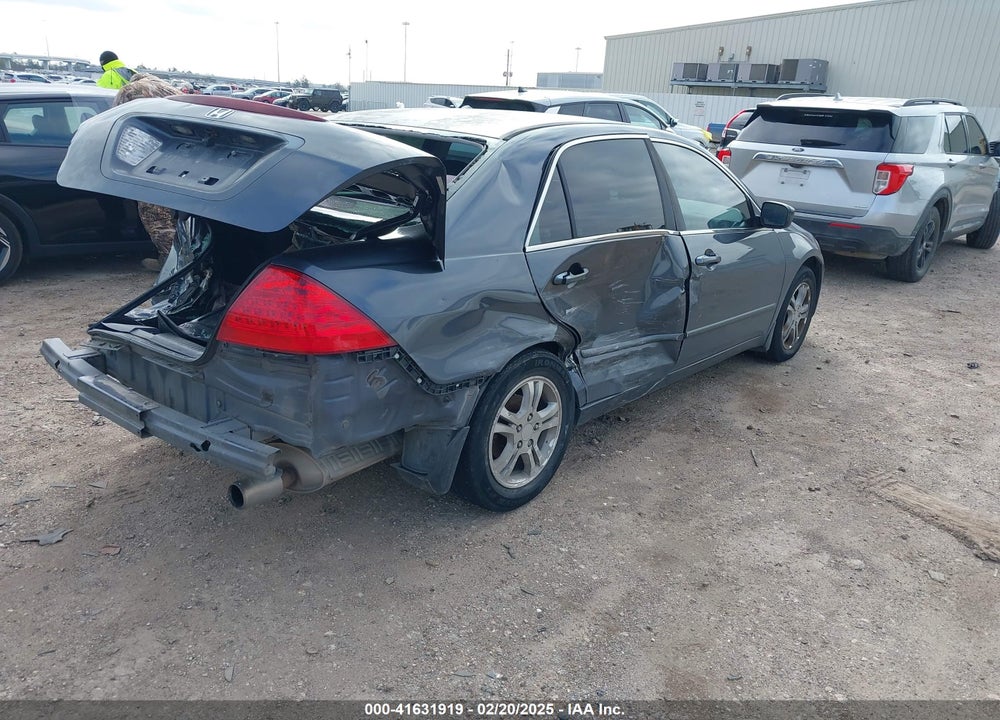 2007 HONDA ACCORD VIN: 1HGCM567X7A087950