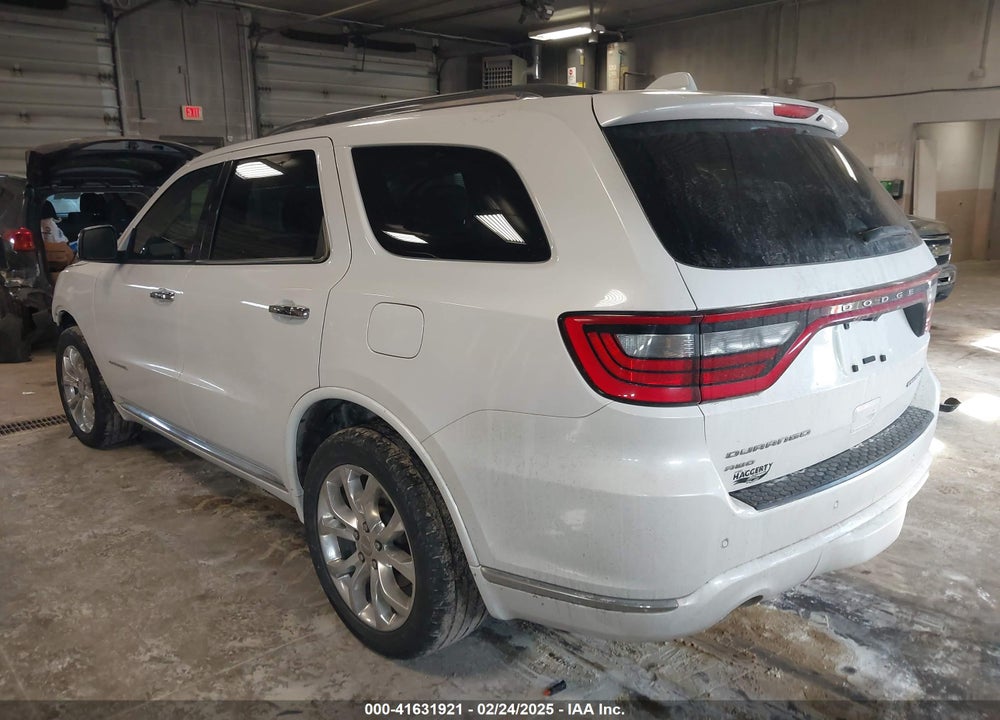 2017 DODGE DURANGO CITADEL AWD VIN: 1C4RDJEGXHC652853