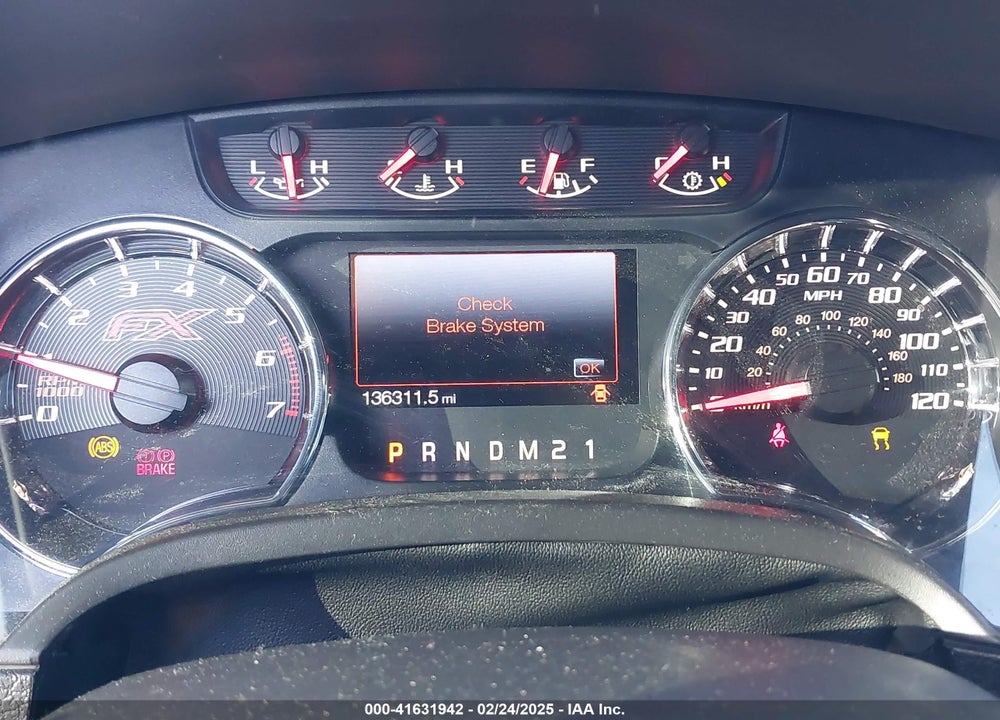 2013 FORD F-150 VIN: 1FTFW1ET8DFC25934