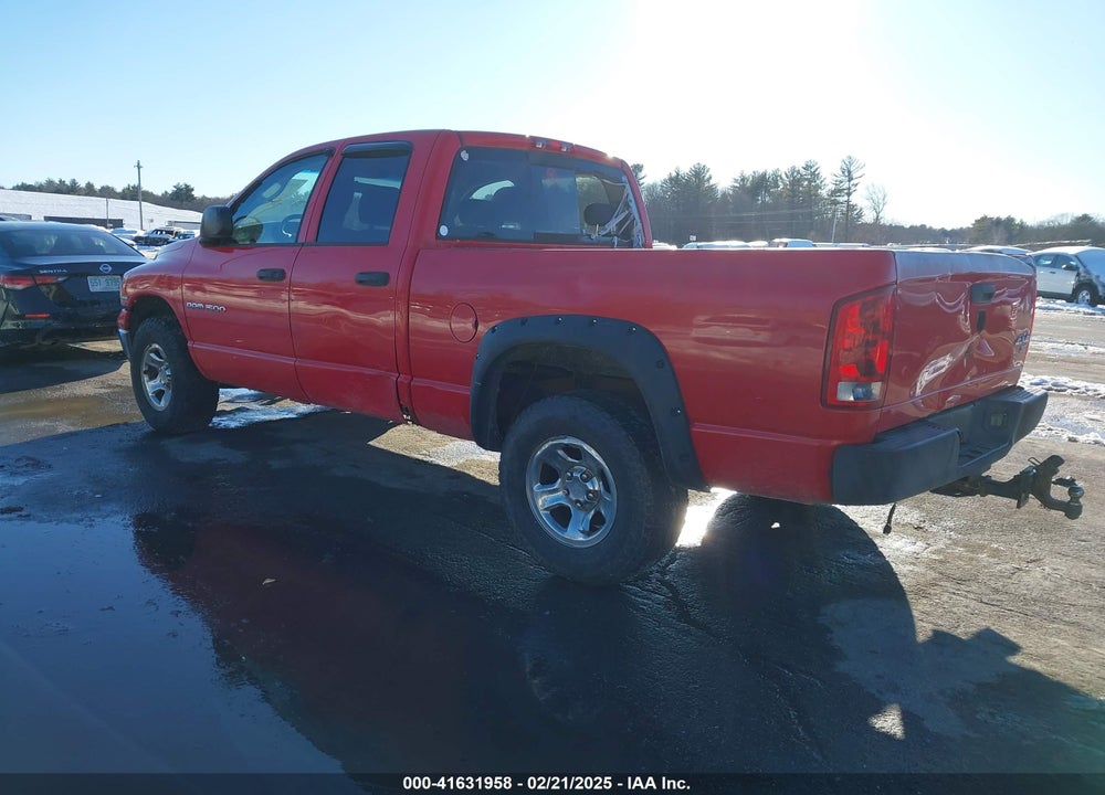 2005 DODGE RAM 1500 SLT/LARAMIE VIN: 1D7HU18D65S135747