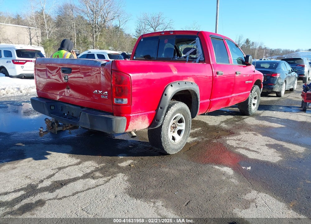 2005 DODGE RAM 1500 SLT/LARAMIE VIN: 1D7HU18D65S135747
