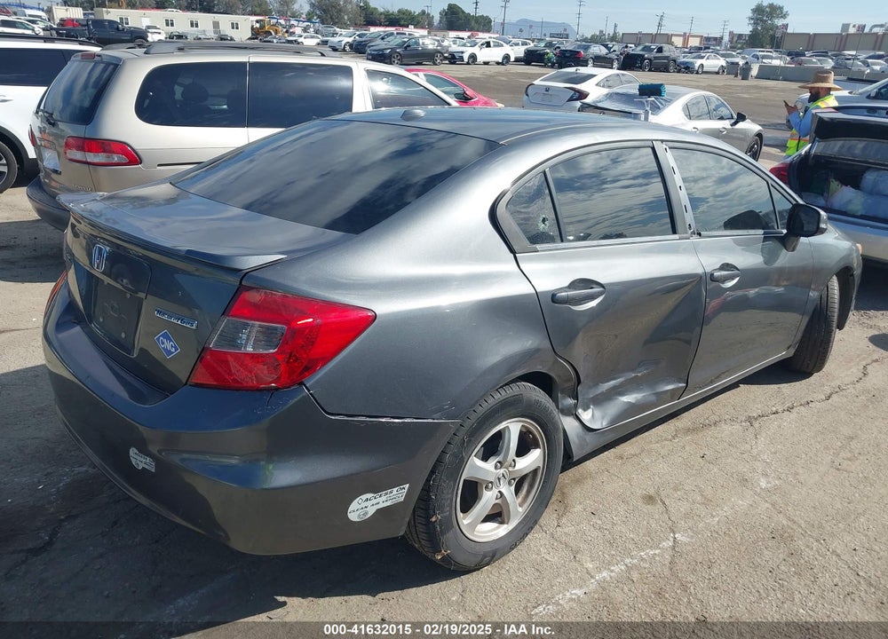2012 HONDA CIVIC NATURAL GAS VIN: 19XFB5F54CE003080
