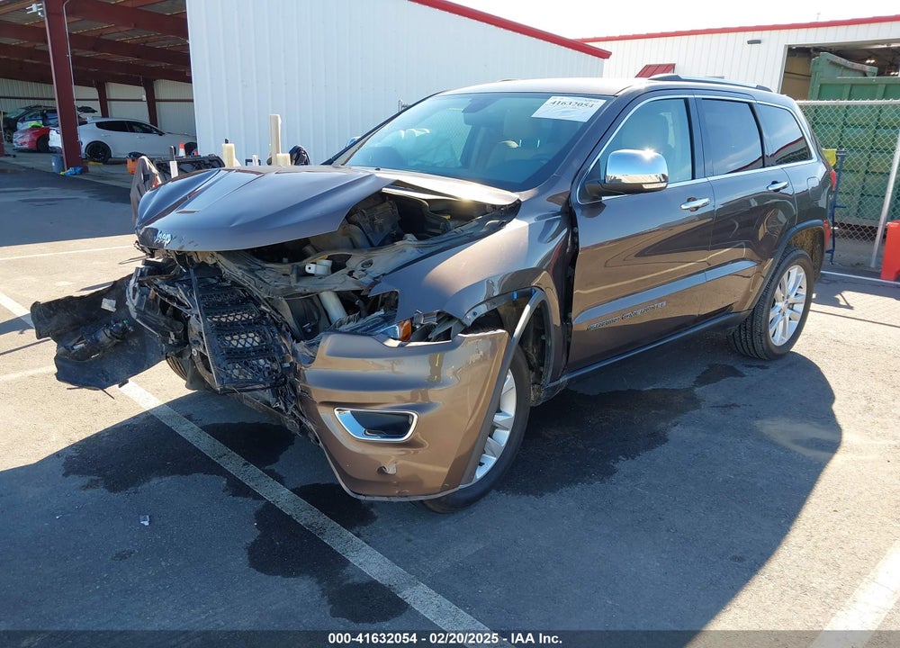 2017 JEEP GRAND CHEROKEE LIMITED 4X4 VIN: 1C4RJFBG2HC771801