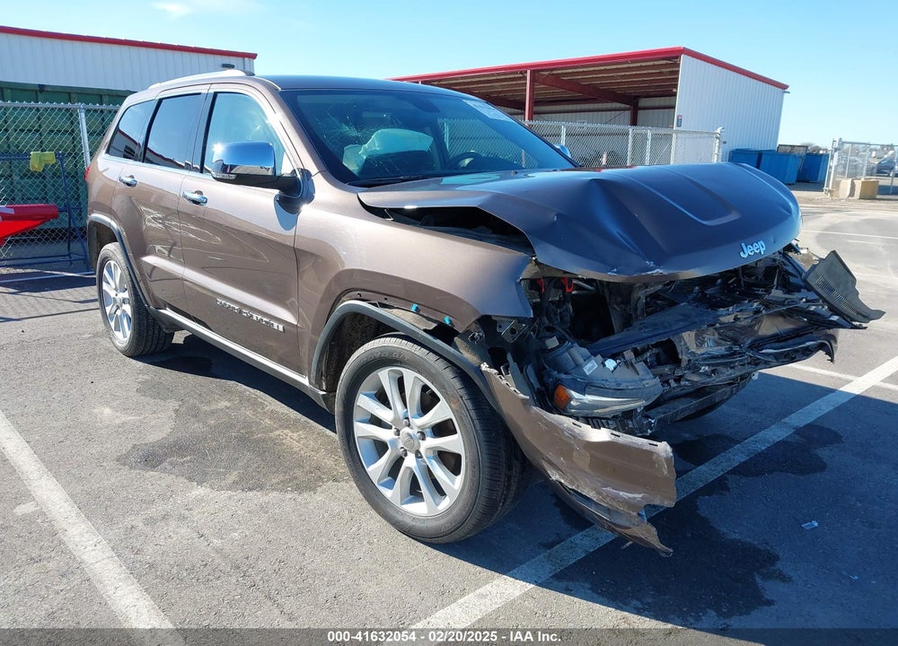2017 JEEP GRAND CHEROKEE LIMITED 4X4 VIN: 1C4RJFBG2HC771801