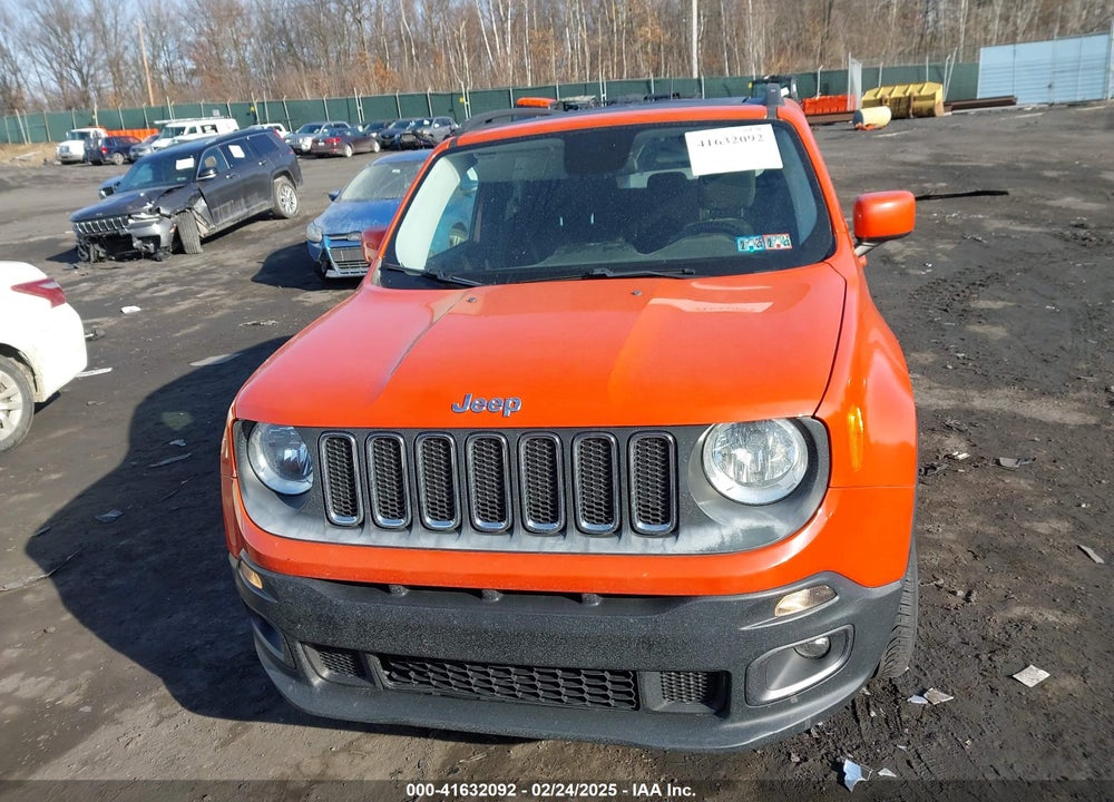 2015 JEEP RENEGADE LATITUDE VIN: ZACCJBBT7FPC19344