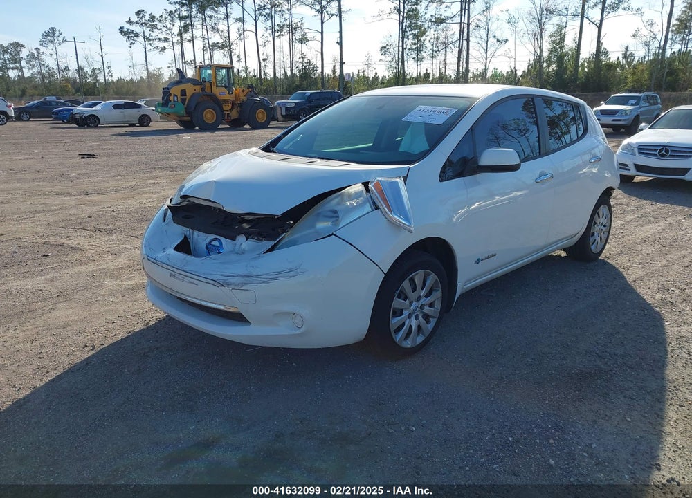 2015 NISSAN LEAF VIN: 1N4AZ0CP7FC332890