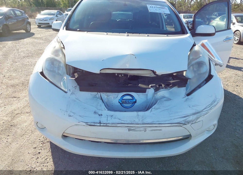 2015 NISSAN LEAF VIN: 1N4AZ0CP7FC332890